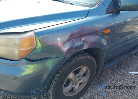 2007 Honda Pilot Ex-L from USA, damaged, VIN 5FNYF28737B041605